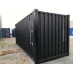 Contenedor marítimo 20 pies negro nuevo - Imagen 3