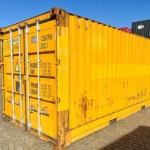 Contenedor marítimo 20 pies usado acero Corten 33,2 m³ alta seguridad