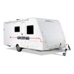 Caravana Sterckeman Easy 460CP G26 1100kg con cama central doble.