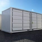 Contenedor marítimo 15 pies Open Side nuevo acero 4mm con suelo OSB