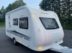 Caravana Hobby De Luxe 420 KB ocasión con literas y 140L nevera