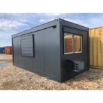 Contenedor De Oficina Con Aire Acondicionado 3 X 6