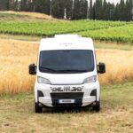 Camper Rimor Horus 54 4 plazas Fiat 140CV con cama matrimonio posterior.